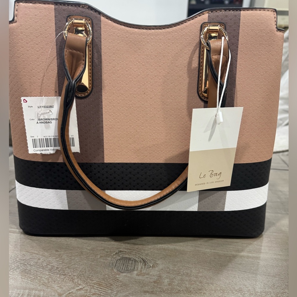 Elegant Multi-Color Tote
